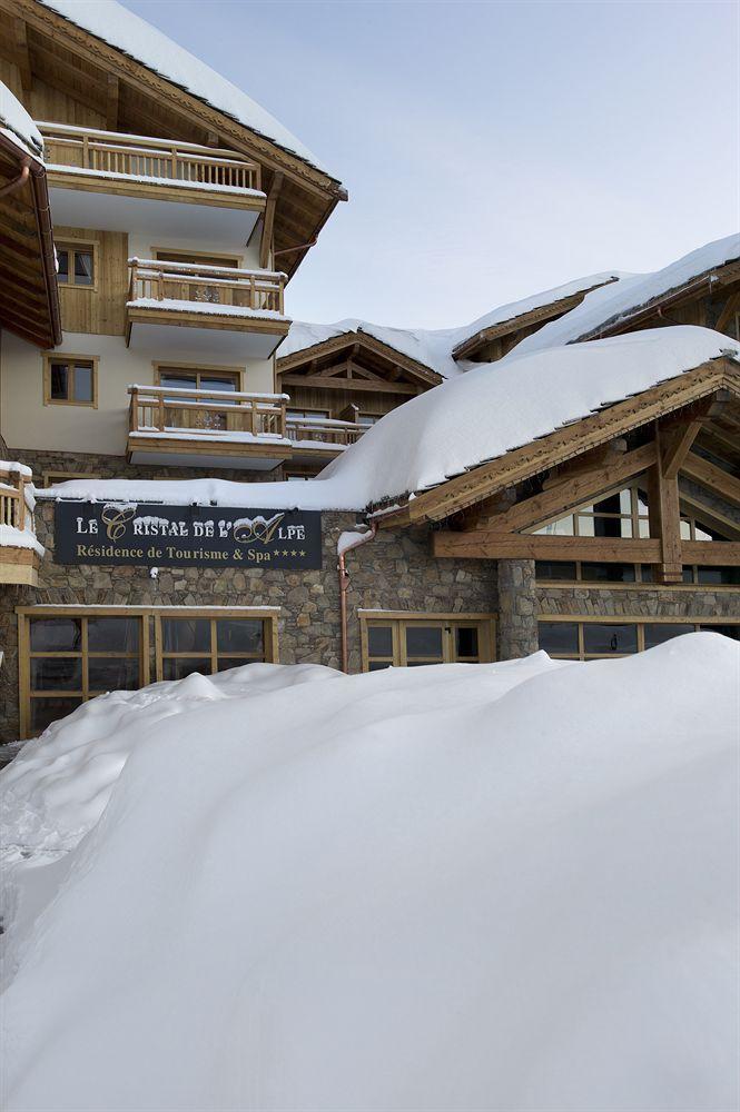 Cgh Residences & Spas Le Cristal De L'Alpe Alpe d'Huez Exteriör bild