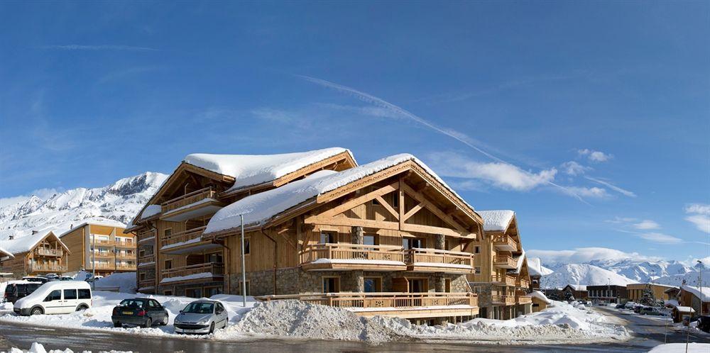 Cgh Residences & Spas Le Cristal De L'Alpe Alpe d'Huez Exteriör bild