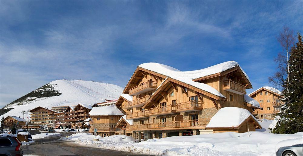 Cgh Residences & Spas Le Cristal De L'Alpe Alpe d'Huez Exteriör bild
